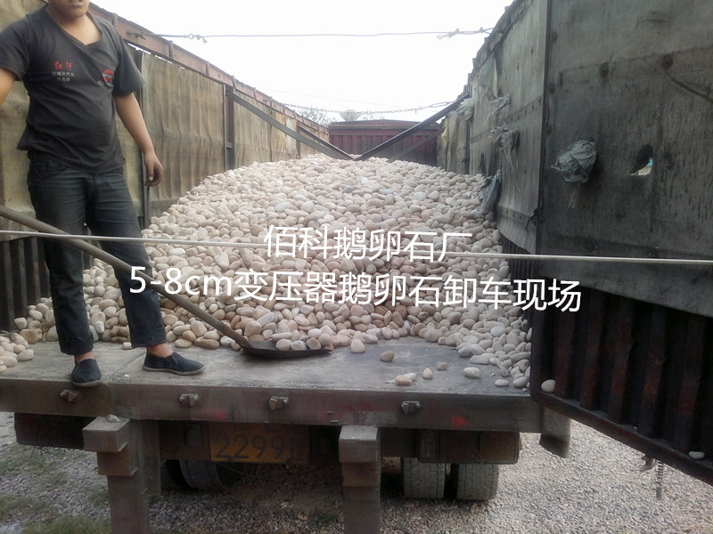 鋪路鵝卵石能用5-8cm公分的嗎？